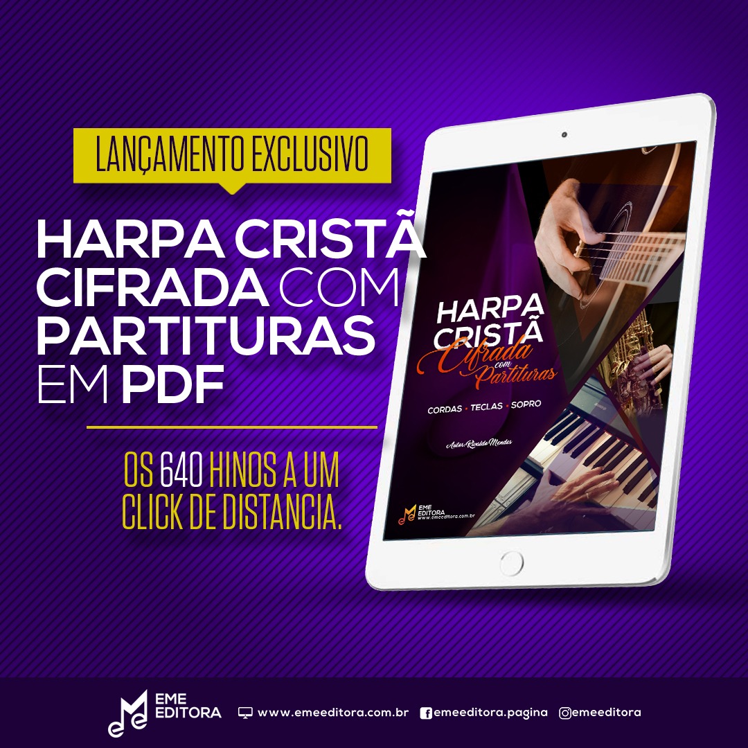 Harpa Cristã Digital com Cifras e Partituras